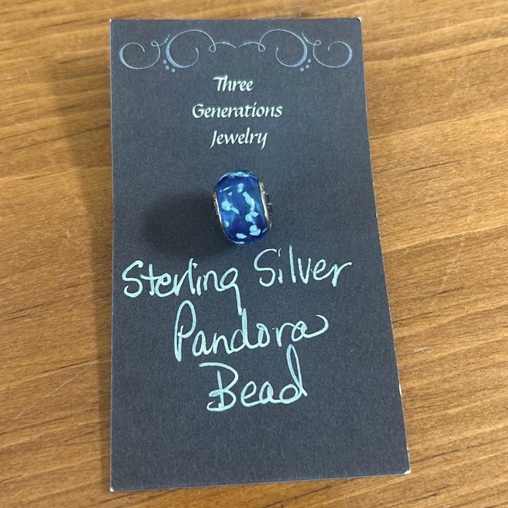 Vintage Sterling Silver Pandora Bead